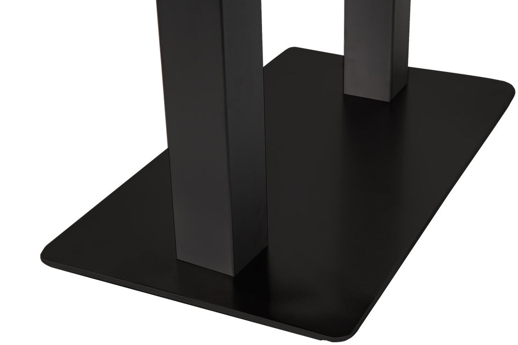 Tisch dunkelbraun 150x80cm