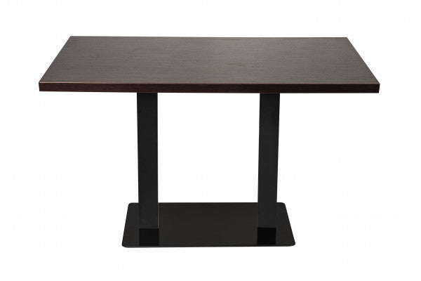 Tisch dunkelbraun 120x80cm